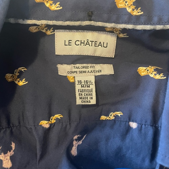 Men’s antler button down shirt - Picture 2 of 2